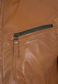 Кожаная куртка Lederjacken24, цвет Cognac