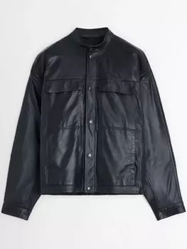 Кожаная куртка LEMAIRE, черный