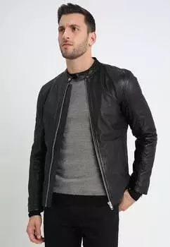 Кожаная куртка Lindbergh, цвет Black