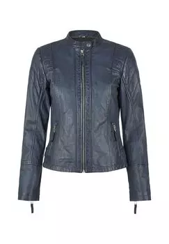 Кожаная куртка Линни 7eleven, темно-синий