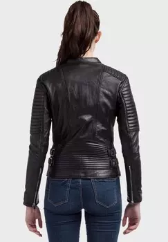 Кожаная куртка LOANA Kaporal, черный