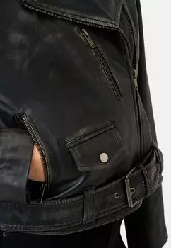 Кожаная куртка LOUNA Ricano, черный