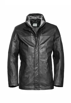 Кожаная куртка LUCA bugatti, цвет schwarz