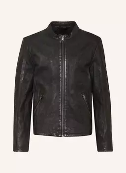 Кожаная куртка майк gipsy, черный