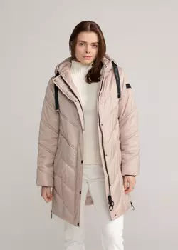 Кожаная куртка MANISA Damen Zerodownmantel, розовый