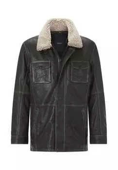 Кожаная куртка манситоци Babista, черный