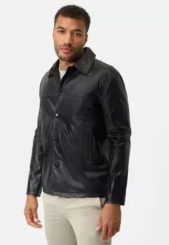 Кожаная куртка MASSIMO Ricano, черный