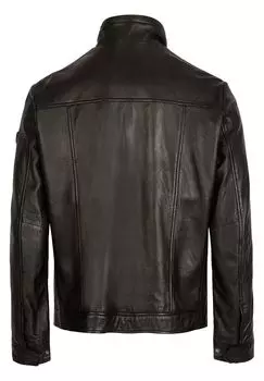 Кожаная куртка Матти bugatti, черный