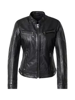 Кожаная куртка Mauritius Between-Season Jacket MWJanka, черный