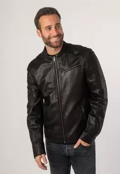 Кожаная куртка Mauritius, черный
