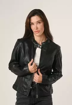 Кожаная куртка Mauritius, черный