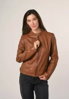 Кожаная куртка Mauritius, цвет Cognac