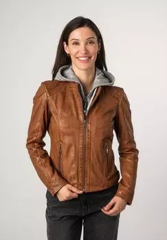 Кожаная куртка Mauritius, цвет Cognac