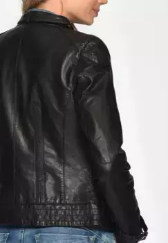 Кожаная куртка Maze "31Ryana", черный