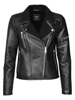 Кожаная куртка Maze 4201910, черный