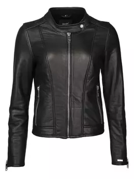 Кожаная куртка Maze 4201911, черный