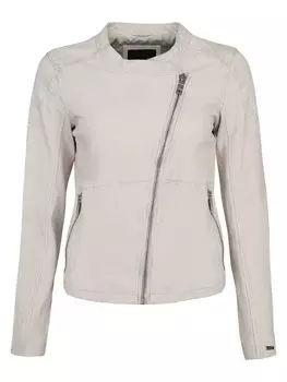 Кожаная куртка Maze 4202002, белый