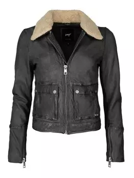 Кожаная куртка Maze 42020103, черный