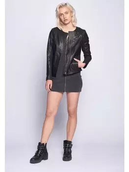 Кожаная куртка Maze 42020109, черный