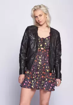 Кожаная куртка Maze "42020121", черный