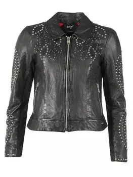 Кожаная куртка Maze 42020122, черный