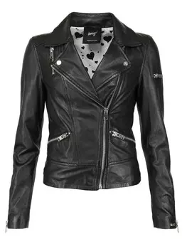 Кожаная куртка Maze 42020126, черный