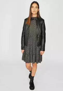 Кожаная куртка Maze "42020165", черный