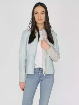 Кожаная куртка Maze "42021107", синий