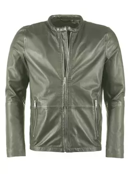 Кожаная куртка Maze 42021111, оливковый