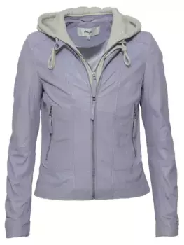 Кожаная куртка Maze "42021133", синий