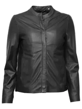 Кожаная куртка Maze "42021233", черный