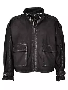 Кожаная куртка Maze 4202123, черный