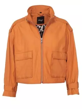 Кожаная куртка Maze 4202123, цвет amber