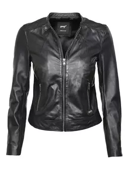 Кожаная куртка Maze 4202166, черный