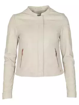 Кожаная куртка Maze "42023067", серый