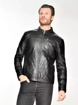 Кожаная куртка Maze "51Rocha", черный
