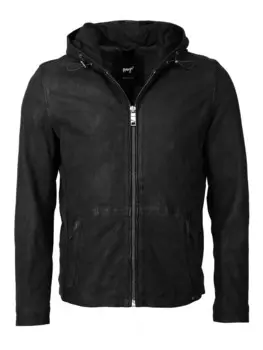 Кожаная куртка Maze Baton, черный