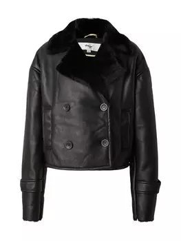 Кожаная куртка Maze Between-Season Jacket, черный