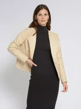 Кожаная куртка Maze, бежевый