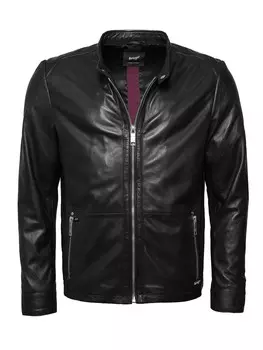 Кожаная куртка Maze Brasso, черный