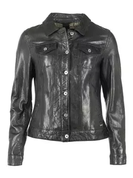 Кожаная куртка Maze Cardrona, черный