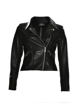 Кожаная куртка Maze, черный