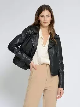 Кожаная куртка Maze, черный