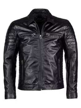 Кожаная куртка Maze, черный