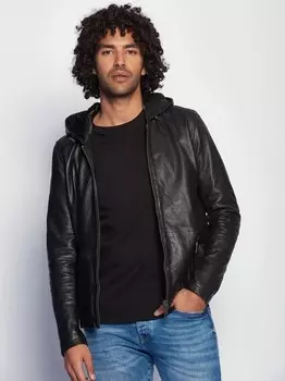 Кожаная куртка Maze, черный