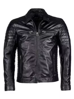 Кожаная куртка Maze, черный