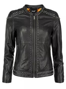 Кожаная куртка Maze, черный