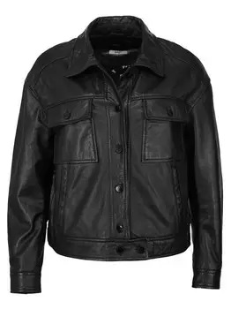 Кожаная куртка Maze, черный