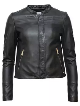 Кожаная куртка Maze, черный