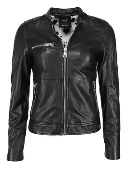 Кожаная куртка Maze, черный